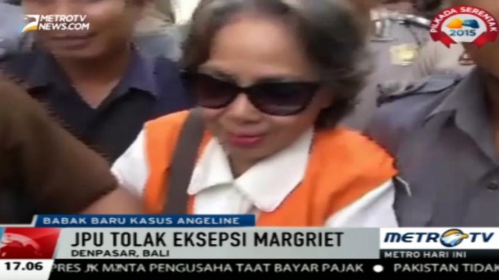 JPU Minta Hakim Tolak Eksepsi Margriet