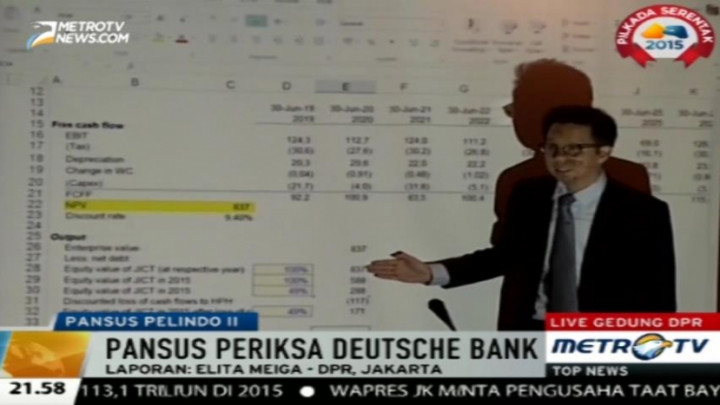  Deutsche Bank Persentasikan Hasil Analisa Terhadap PT Pelindo II