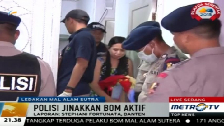 Pengeboman di Mall Alam Sutera Bermotif Uang