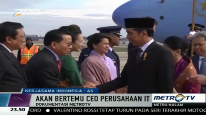 Menkominfo Wakili Jokowi Temui CEO Perusahaan IT