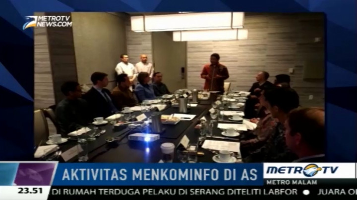 Menkominfo Pimpin Pertemuan Indonesia dengan Para Bos <i>Ventura Capital</i>