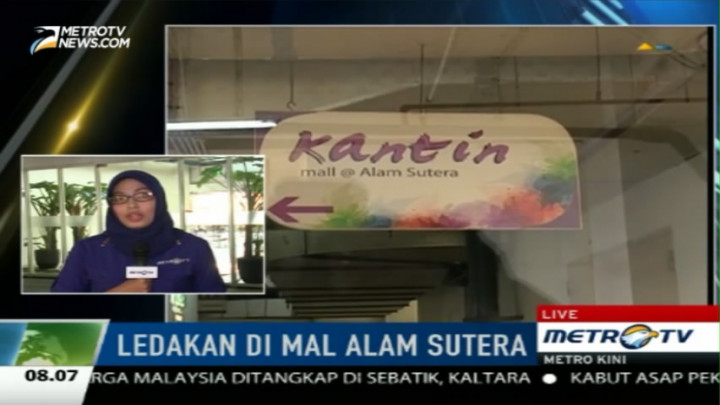 Pascaledakan, Kondisi Mall Alam Sutera Mulai Kondusif  