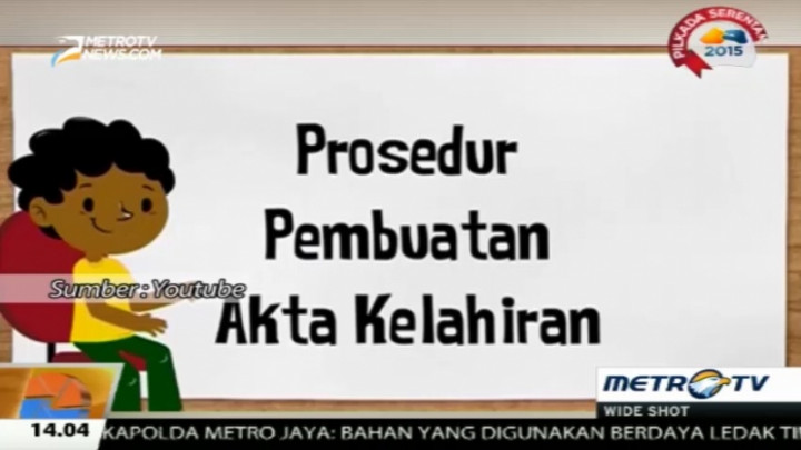 Bila Persyaratan Lengkap Kini Pembuatan Akta Kelahiran Hanya Satu Jam