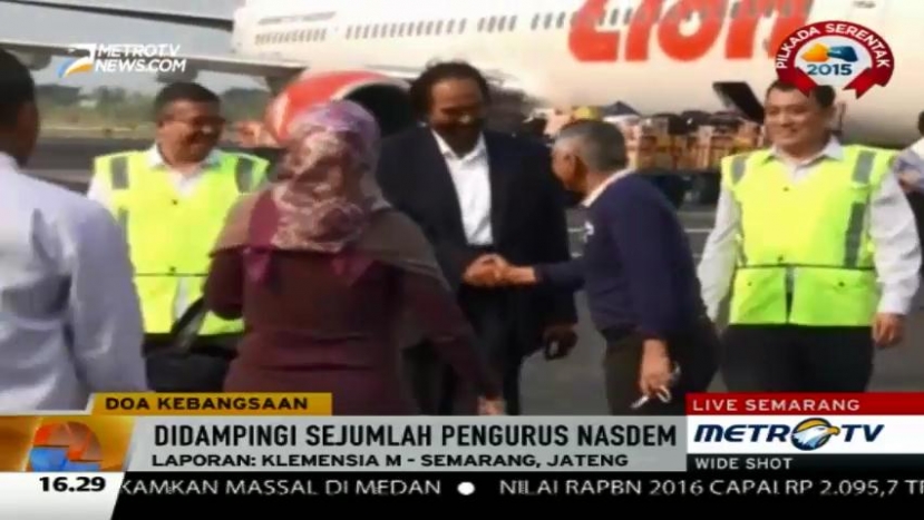 Surya Paloh akan Hadiri Acara Doa Kebangsaan di Semarang 