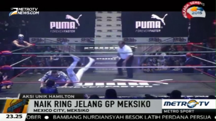 Lewis Hamilton Naik Ring Jelang GP Meksiko