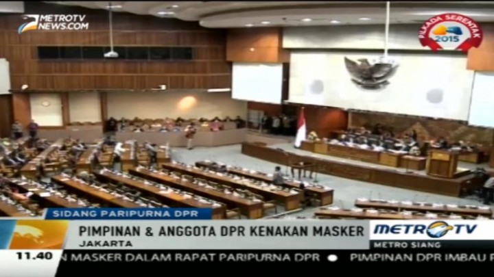 Sidang Paripurna Hari Ini Hanya Dihadiri 284 Anggota DPR