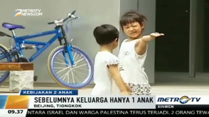 Pemerintah Tiongkok Keluarkan Kebijakan Dua Anak 