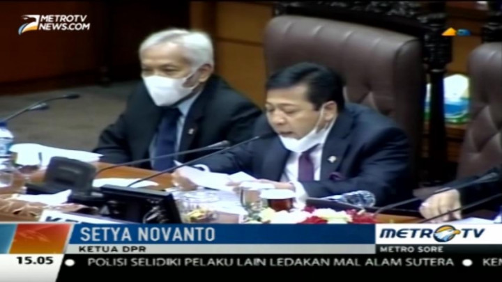 Komposisi Peta Fraksi RAPBN 2016, 9 Setuju 1 Menolak 