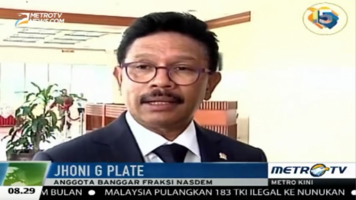 Megaproyek DPR Masuk RAPBN, Johny G Plate: Luput dari Perhatian Pembahasan