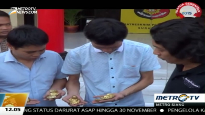 Tawarkan Harta Karun, Dua WNA Asal Tiongkok Dibekuk Polisi