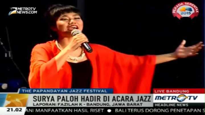 The Papandayan Jazz Festival, Yura Yunita Ajak Surya Paloh dan Ridwan Kamil Bernyanyi