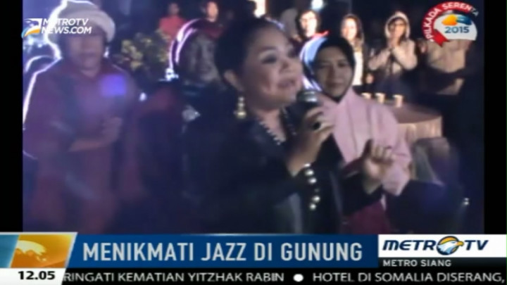 Pagelaran Musik Jazz Digelar di Kawasan Wisata Kawah Ijen