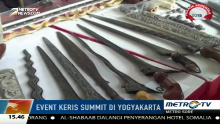Ribuan Keris Dipamerkan di Acara Keris Summit 2015 