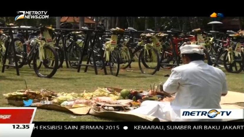 Pemberkatan Sambut Pelaksanaan Bali International Triathlon 2015