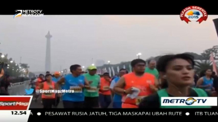 Kemeriahan Jakarta Marathon 2015