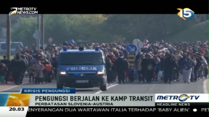 Dalam Sepuluh Hari, 94 Ribu Pengungsi Masuki Austria