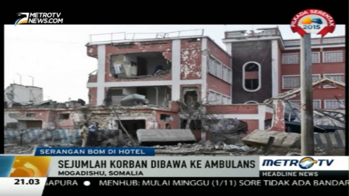 Serangan Hotel di Mogadishu, 9 Tewas 10 Terluka