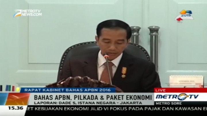 Presiden Akan Bahas APBN 2016 di Sidang Paripurna