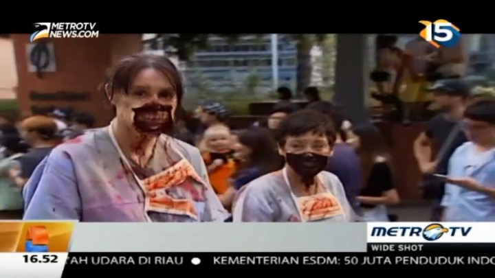 Ribuan 'Zombie' Berinvasi ke Argentina dan Australia 