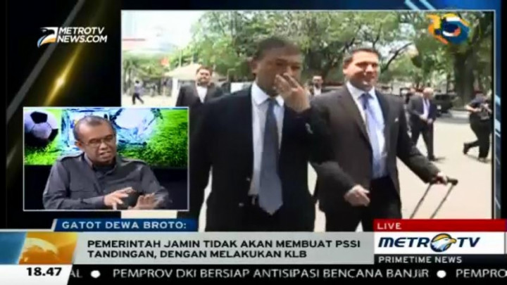 Pemerintah Akui Ada Rencana Menggelar KLB PSSI