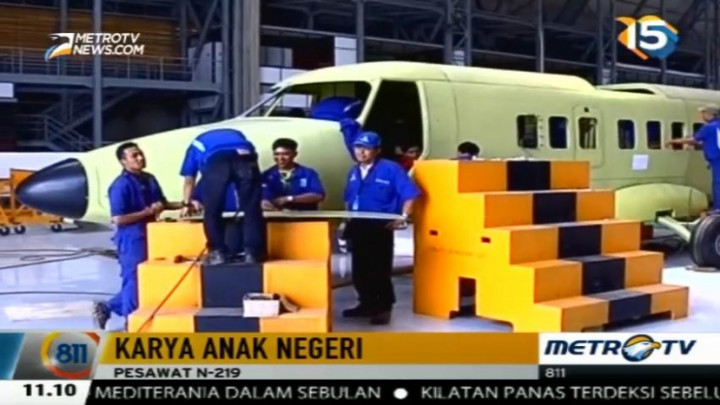 Mengintip Proses Produksi Pesawat N219 Karya Anak Negeri