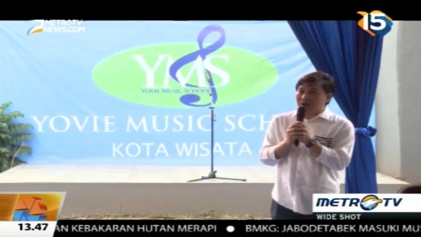 Demi Sebarkan Musik yang Indah, Yovie Buka Sekolah Musik
