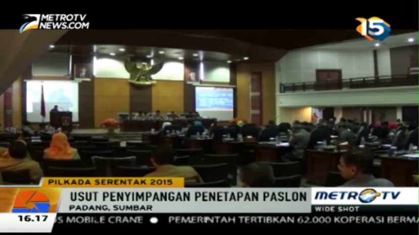 DPRD Sumbar Bentuk Pansus Pilkada