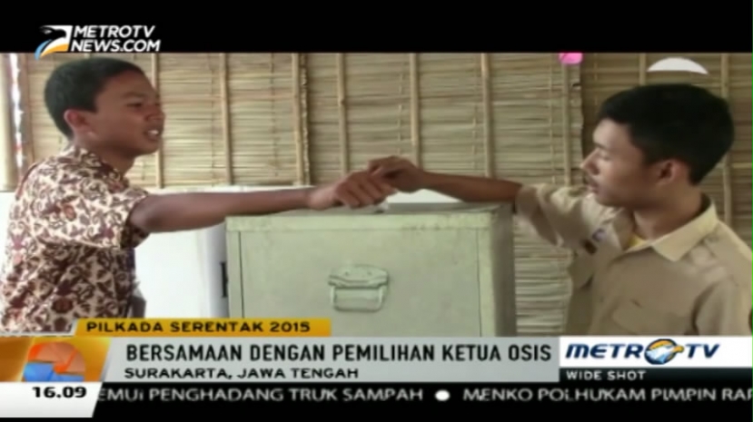 KPU Surakarta Sosialisasikan Pilkada di Sekolah