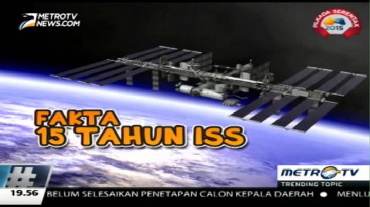 International Space Station Rayakan HUT ke-15