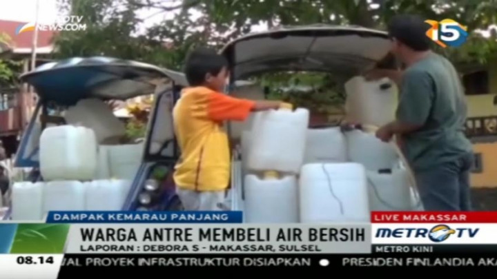 Krisis Air Bersih, Warga Tak Pernah Dapat Bantuan Pemerintah