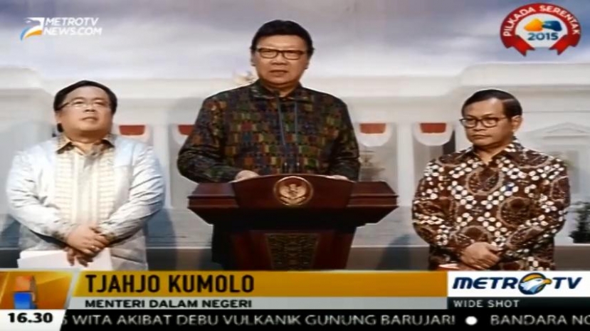 Mendagri Sebut Anggaran Pilkada Serentak Sudah Tercukupi 