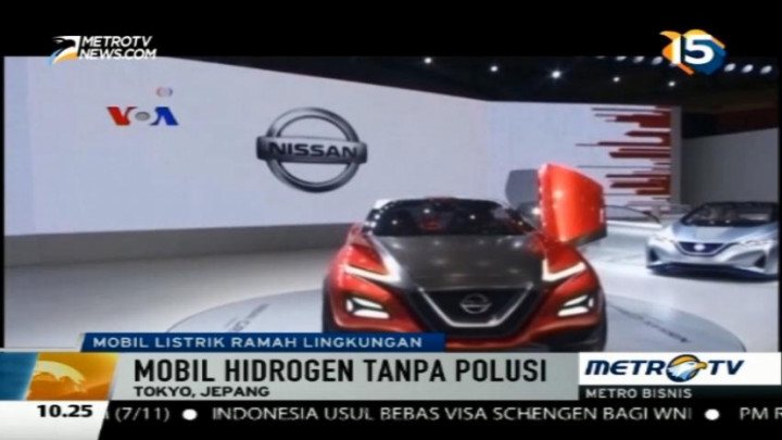 Mobil Ramah Lingkungan Tanpa Sopir Meriahkan Tokyo Motor Show 2015