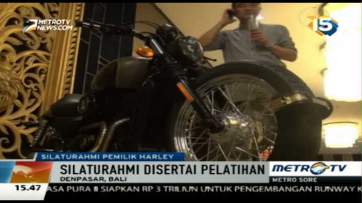 Pemilik Harley se-Asia Pasifik Berkumpul di Bali