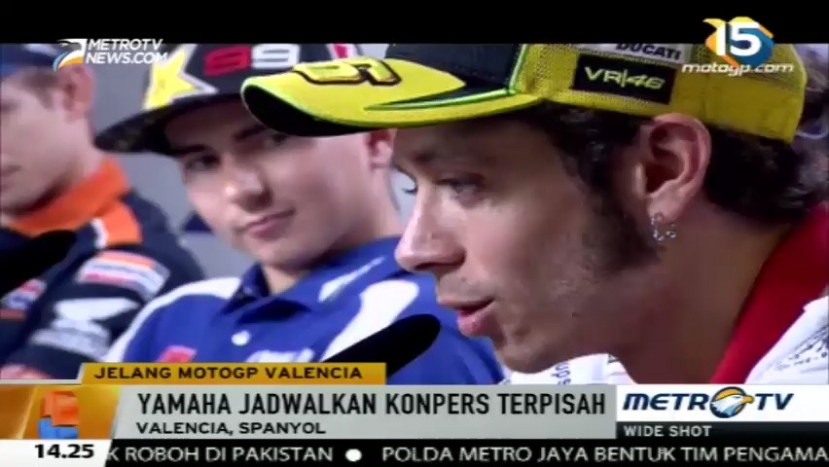 Yamaha Larang Kedua Pembalapnya Berkomentar kepada Wartawan