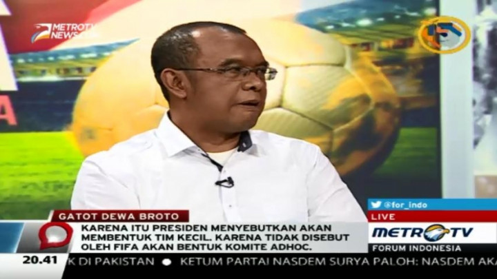 <i>Didepan Presiden, FIFA Tidak Menyebut akan Ada Komite Ad-hoc</i>  