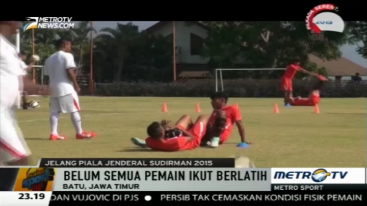 Jelang Piala Jenderal Sudirman 2015, Persija Jalani Latihan