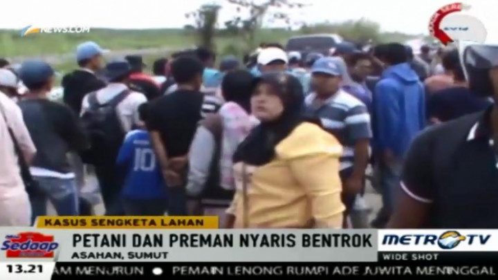 Anggota Kelompok Petani Nyaris Terlibat Bentrok dengan Kelompok Preman