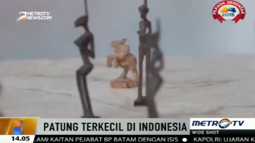 Inilah Patung Super Mini Karya Seniman Asal Jatinangor