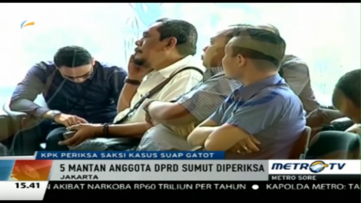 KPK Periksa Lima Tersangka Kasus Suap Interpelasi 