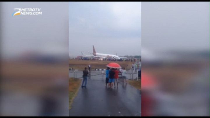 Batik Air Tergelincir, 161 Penumpang Selamat