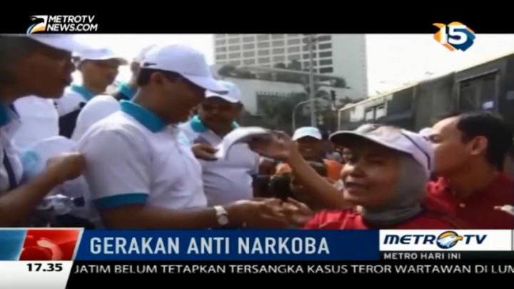 BNN Gelar Sosialisasi Bahaya Narkoba di Bunderan HI