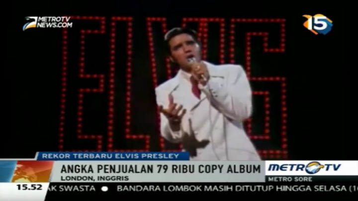 Album Elvis Presley Duduki Posisi 2 Tangga Lagu Inggris