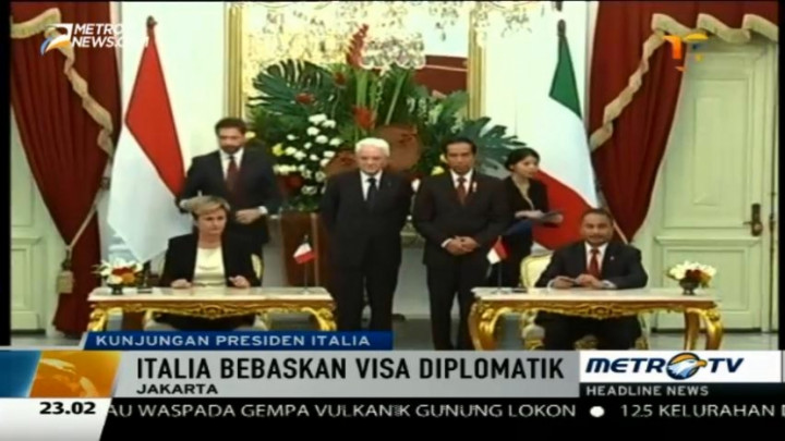 Pertemuan Jokowi-Sergio Mattarella Bahas Masalah Ekonomi