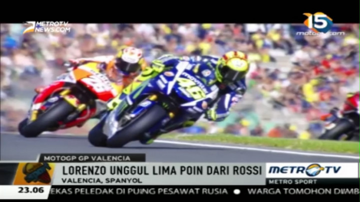 Juara MotoGP 2015, Lorenzo Samai Rekor Kenny Roberts