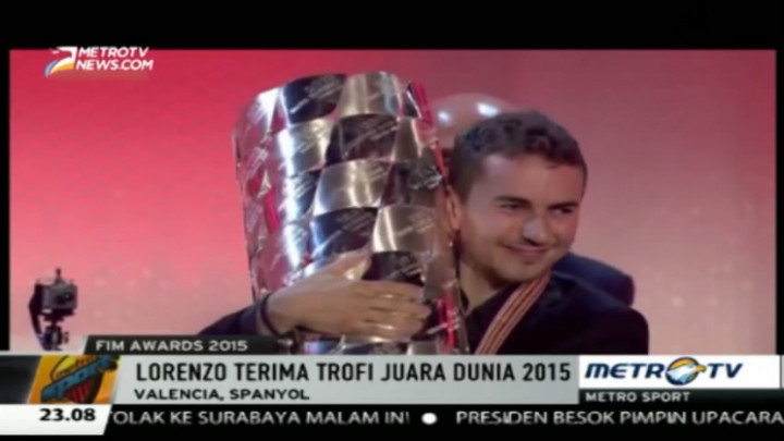 Rossi Tidak Hadiri FIM Awards Ceremony 2015
