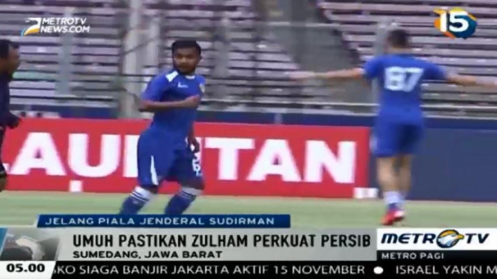 Zulham Zamrun Pastikan Perkuat Persib Bandung