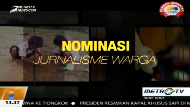 Nominasi Anugerah Jurnalisme Warga 2015