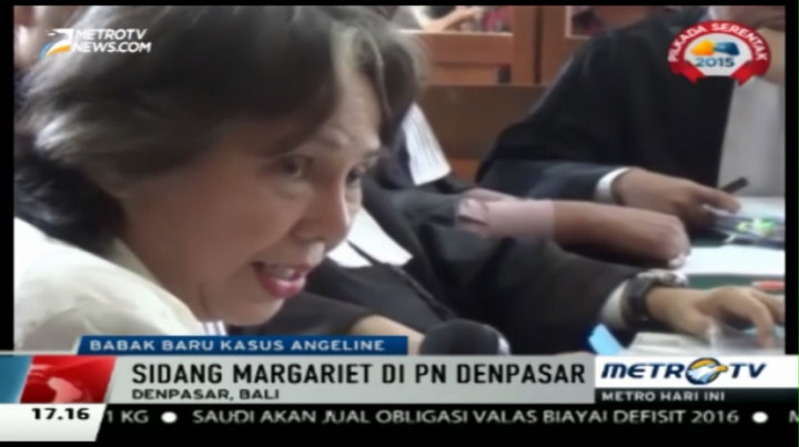 Orang Tua Kandung Angeline Beri Kesaksian di Sidang Margriet