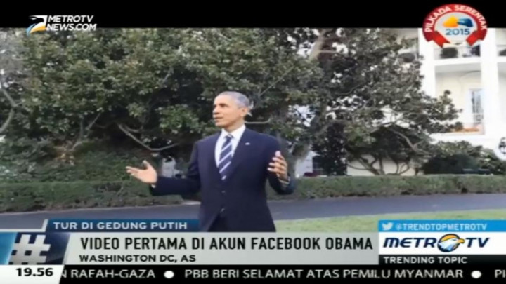 Ini Postingan Perdana Obama di Facebook