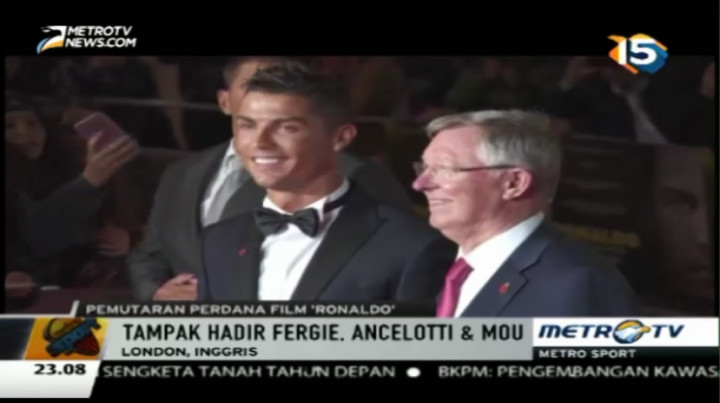 Christiano Ronaldo Persembahkan Filmnya untuk Fans